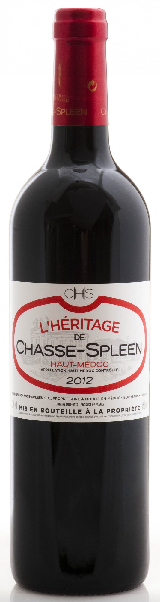 Héritage Chasse Spleen 2012