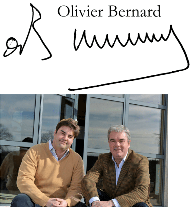 Olivier Bernard signature