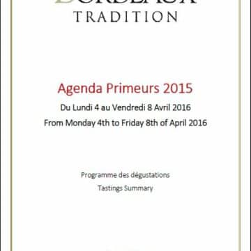 Primeurs 2015