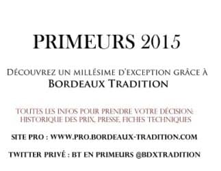 Primeurs 2015