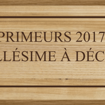 Millésime 2017