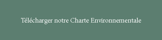 Charte Environnementale